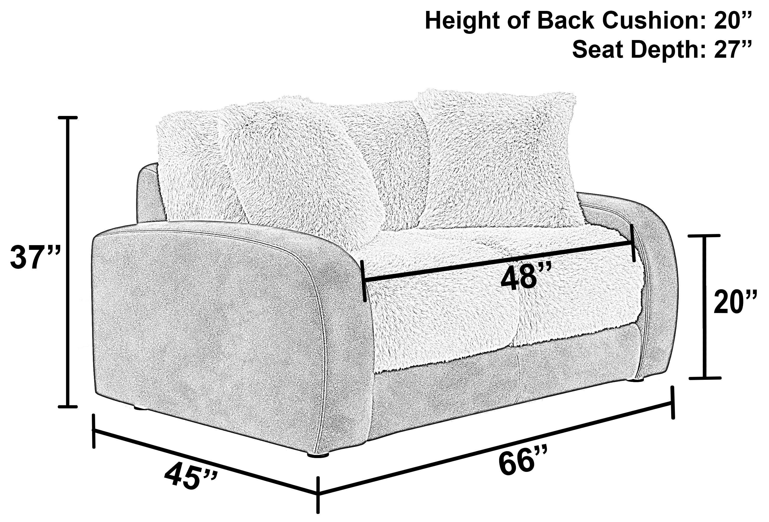 Causeuse Snowball Taupe 132002-117619 