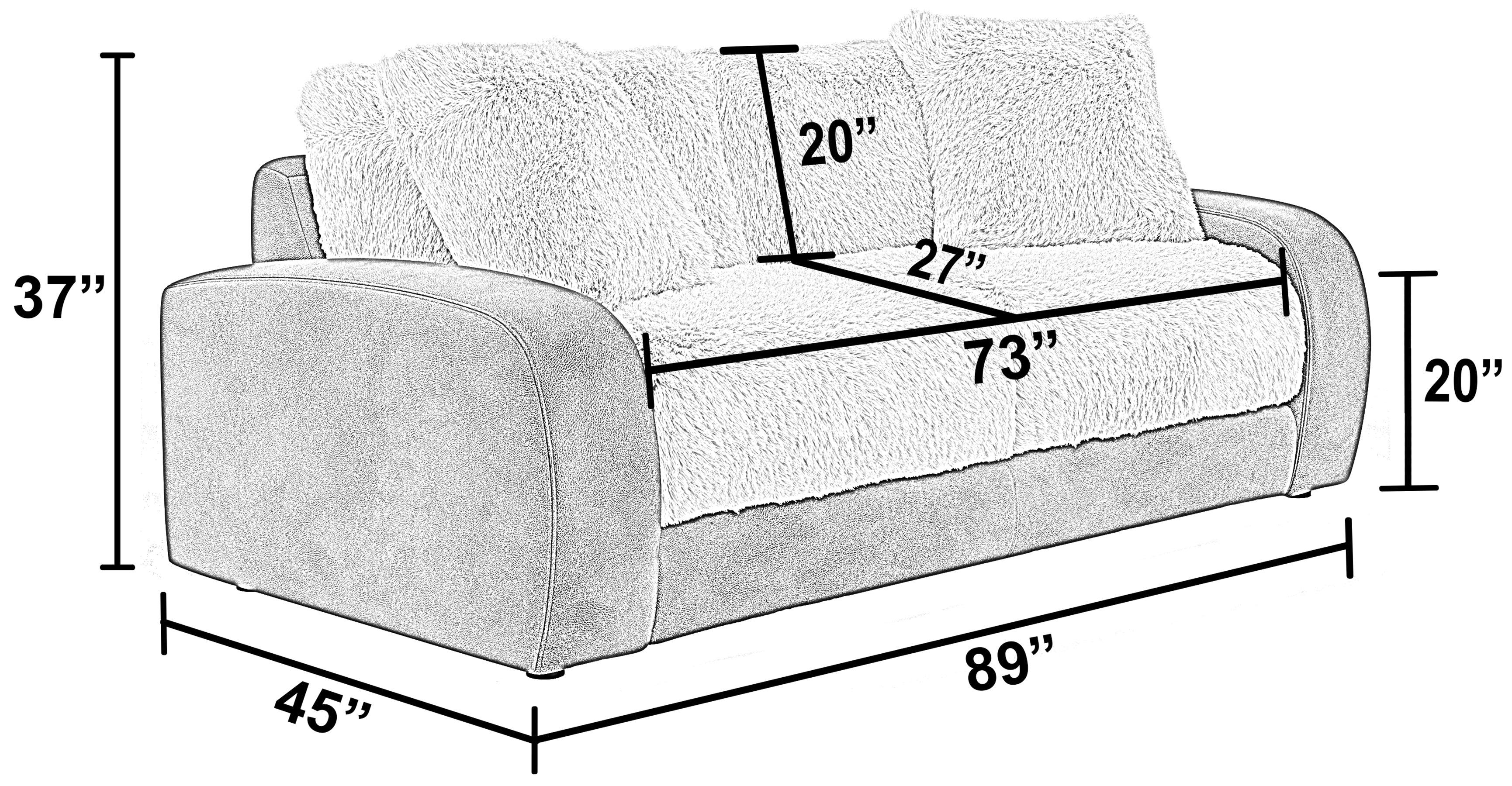Canapé Snowball Taupe 132003-117619 