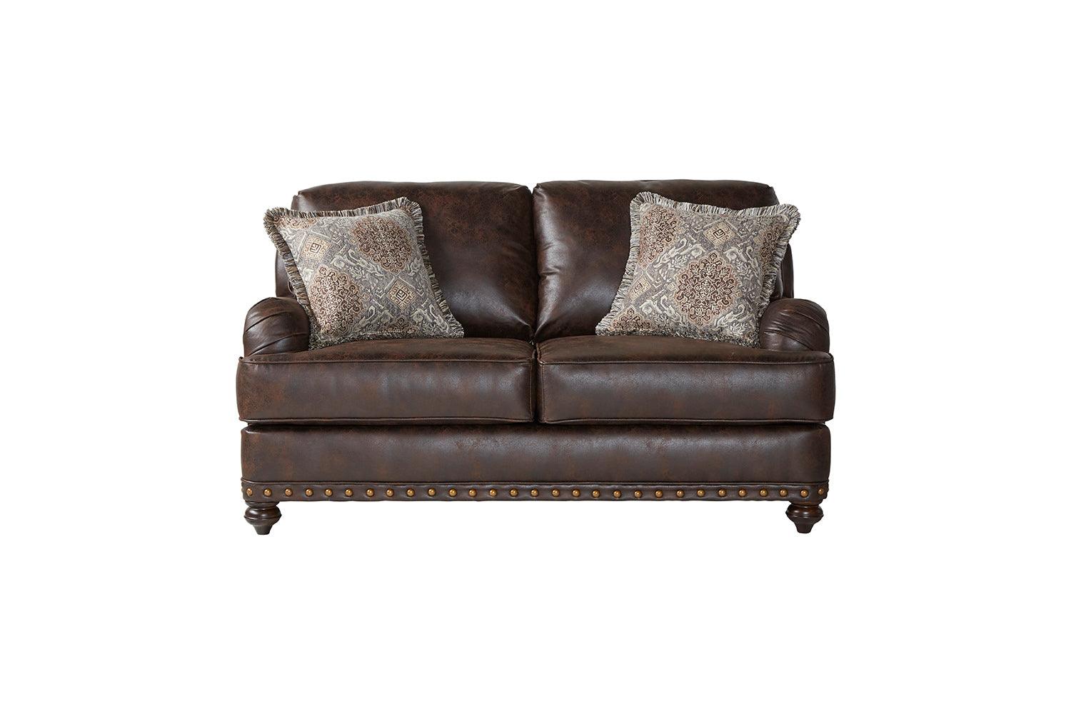 Canapé et causeuse Ridgeline Brownie 17255