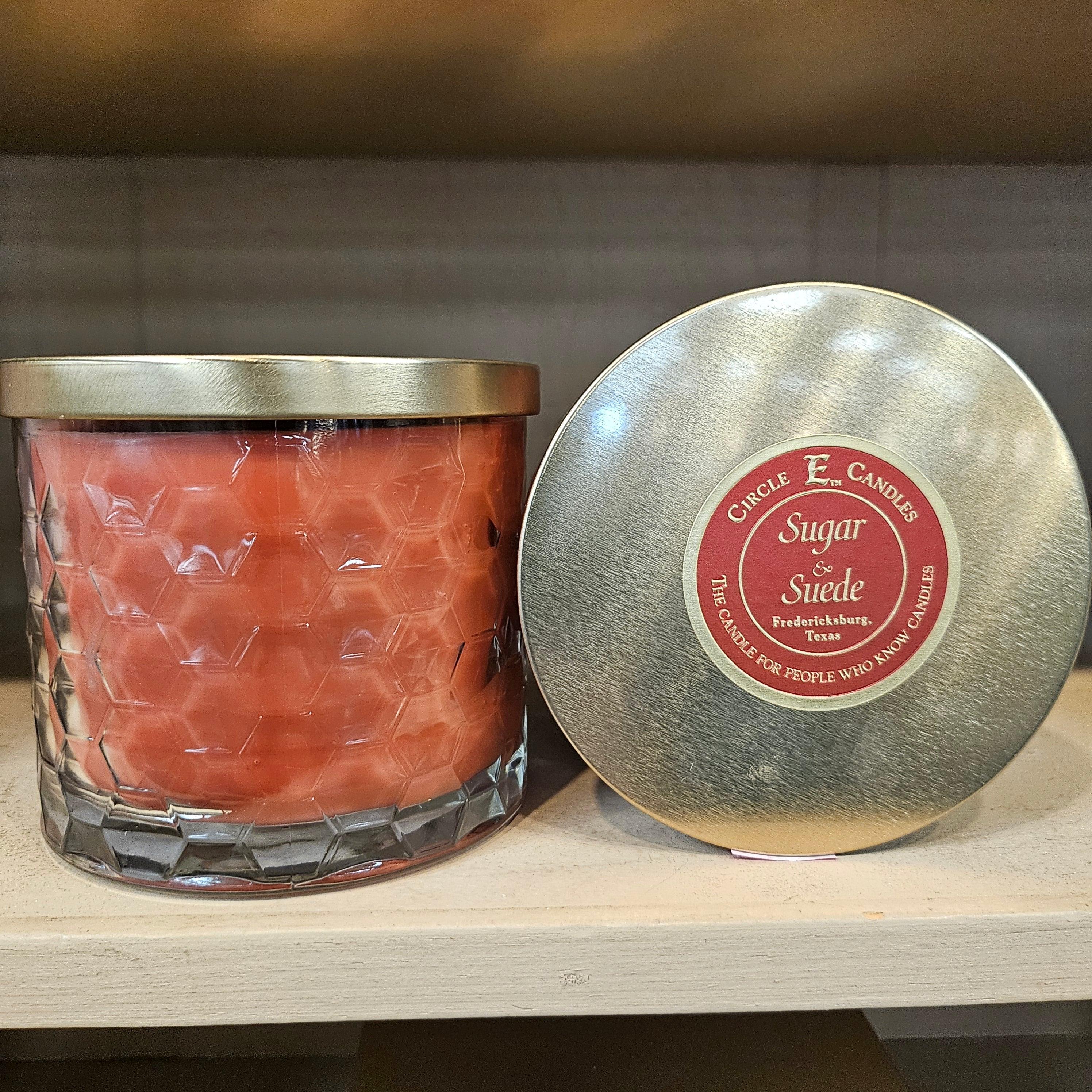 Bougie Circle E 17oz Sucre et daim