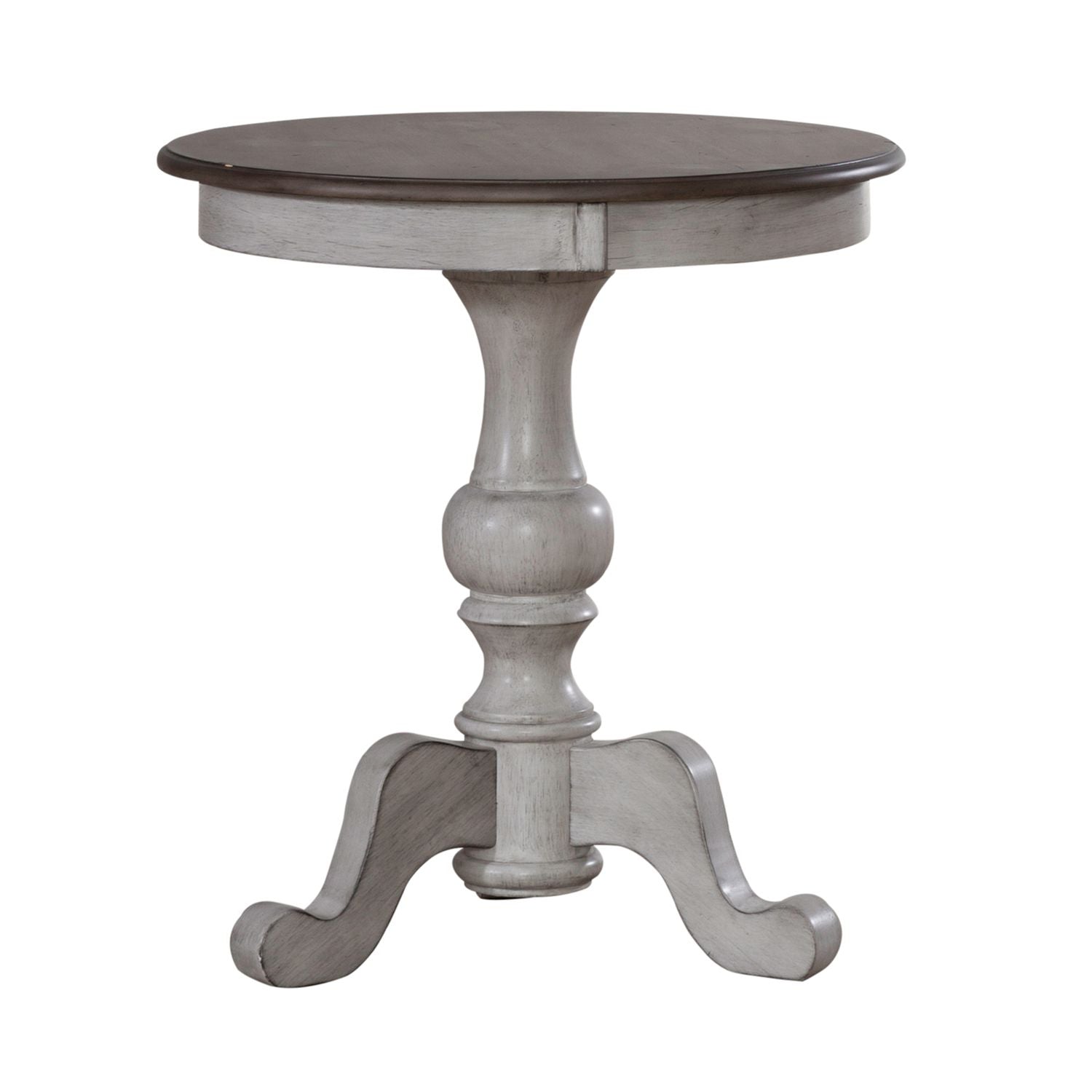 Table d'appoint blanche Ocean Isle 303W-OT1022