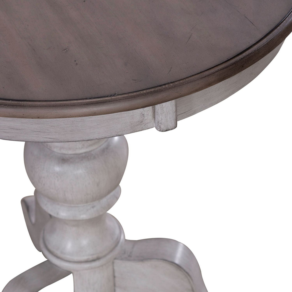 Table d'appoint blanche Ocean Isle 303W-OT1022