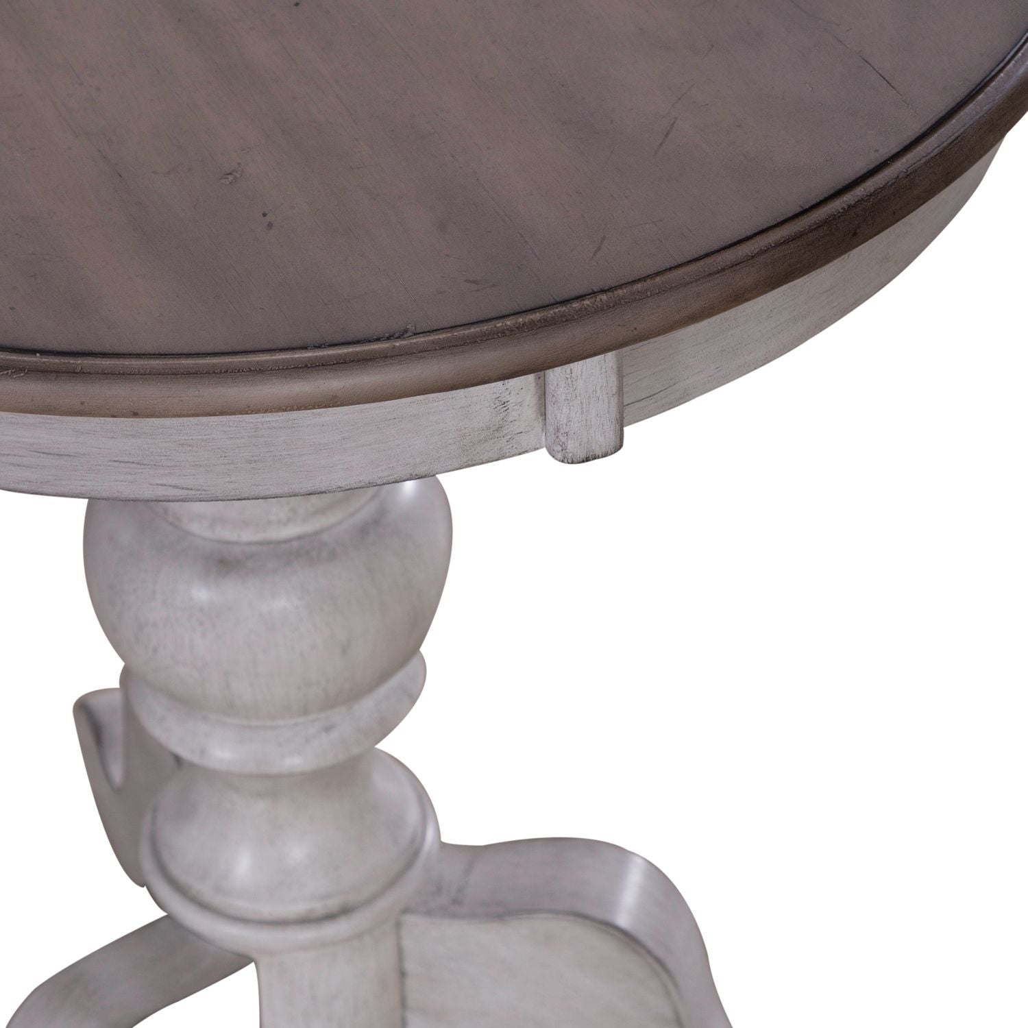 Table d'appoint blanche Ocean Isle 303W-OT1022