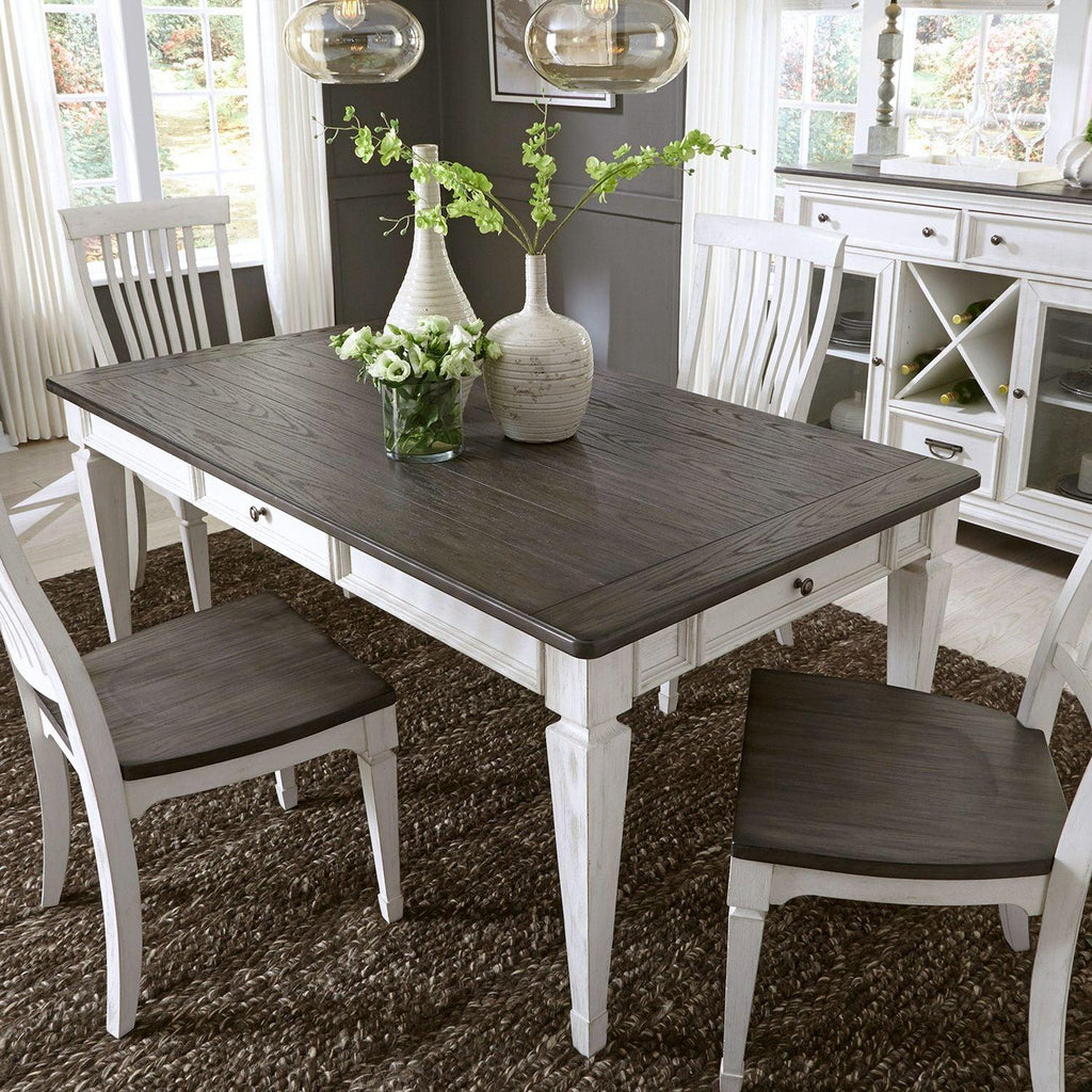 Table et 4 chaises Allyson Park 417-C1500S/T4072