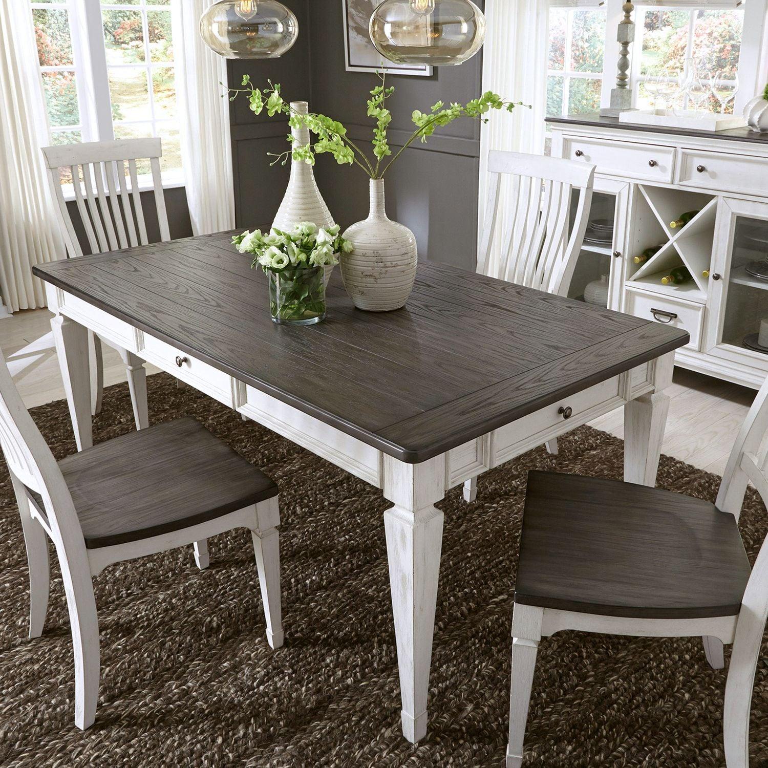 Table et 4 chaises Allyson Park 417-C1500S/T4072