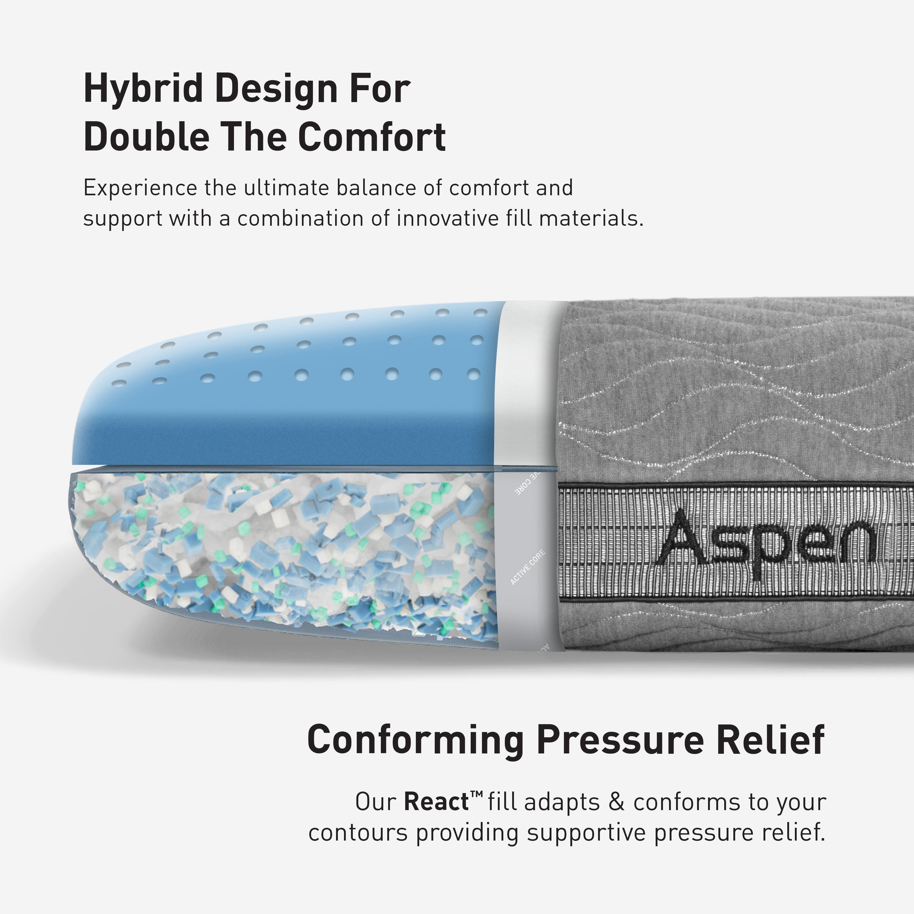Oreiller Aspen 2.0 BGP03422P