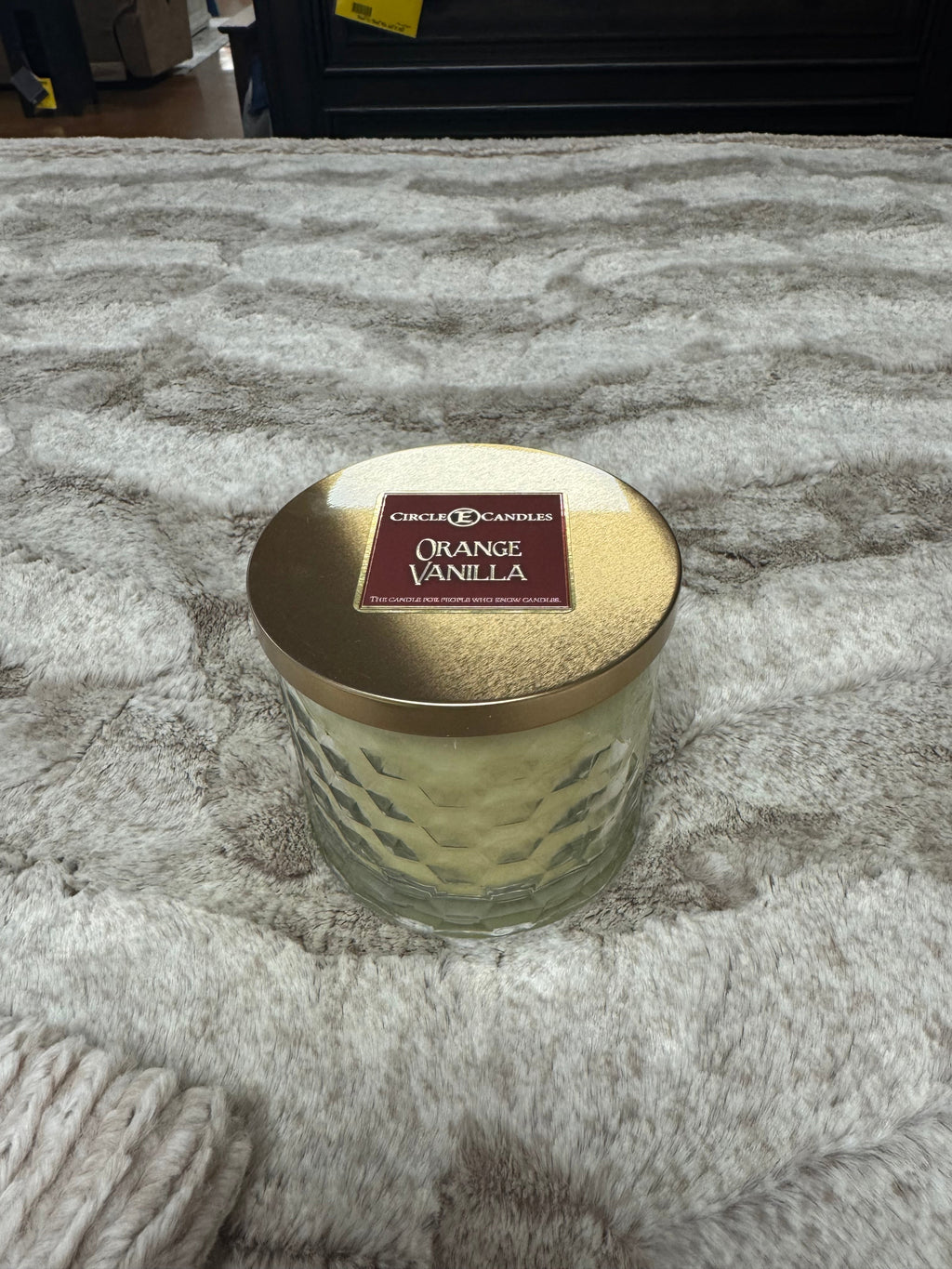 Bougie Circle E Orange Vanille 17 Oz