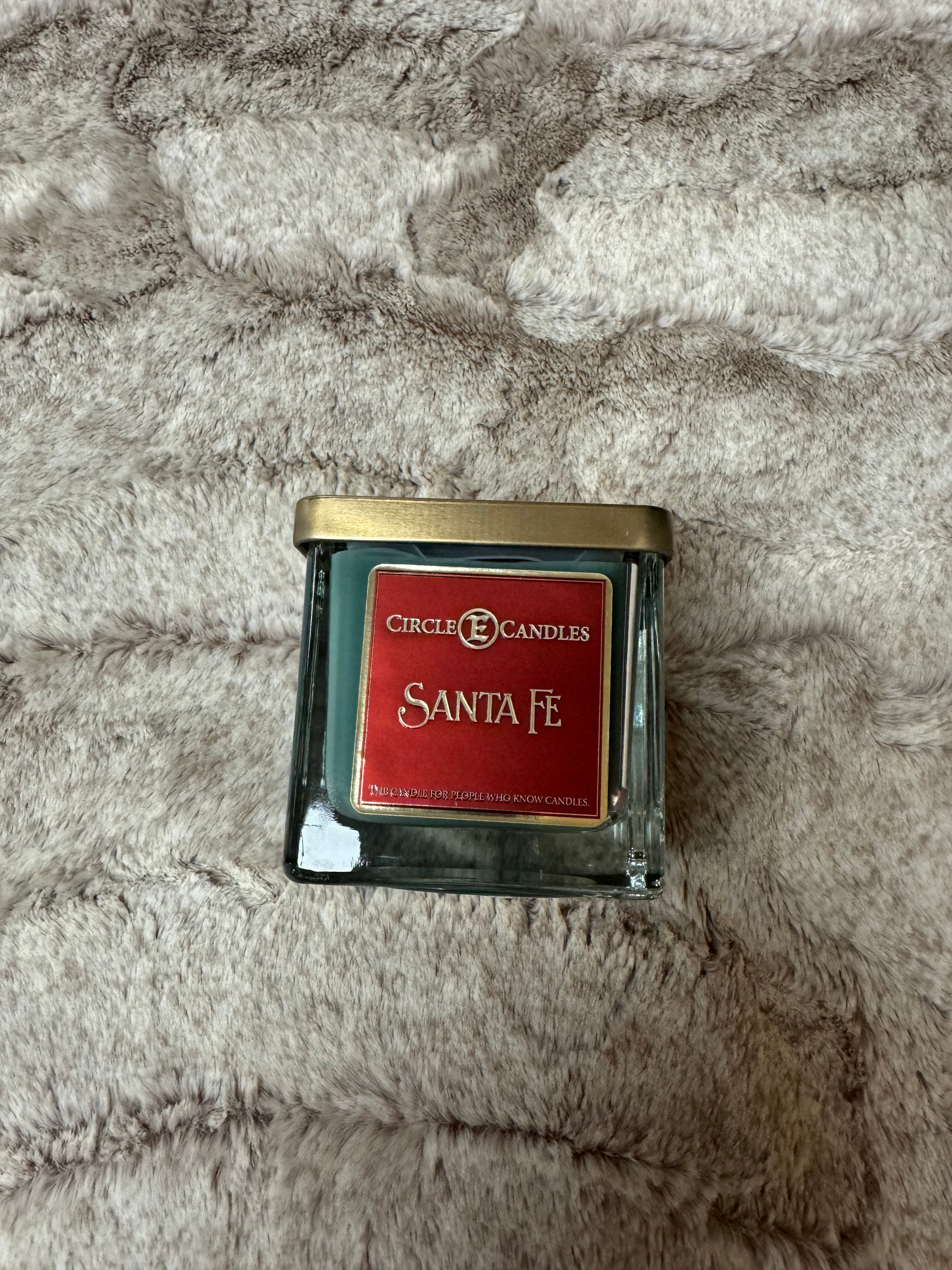 Bougie Circle E Santa Fe 8 oz
