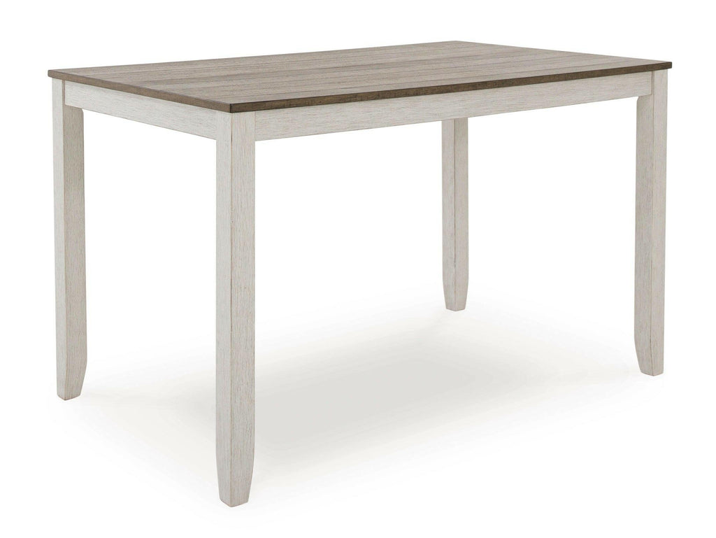 Table de comptoir et 6 chaises Skempton D394-423