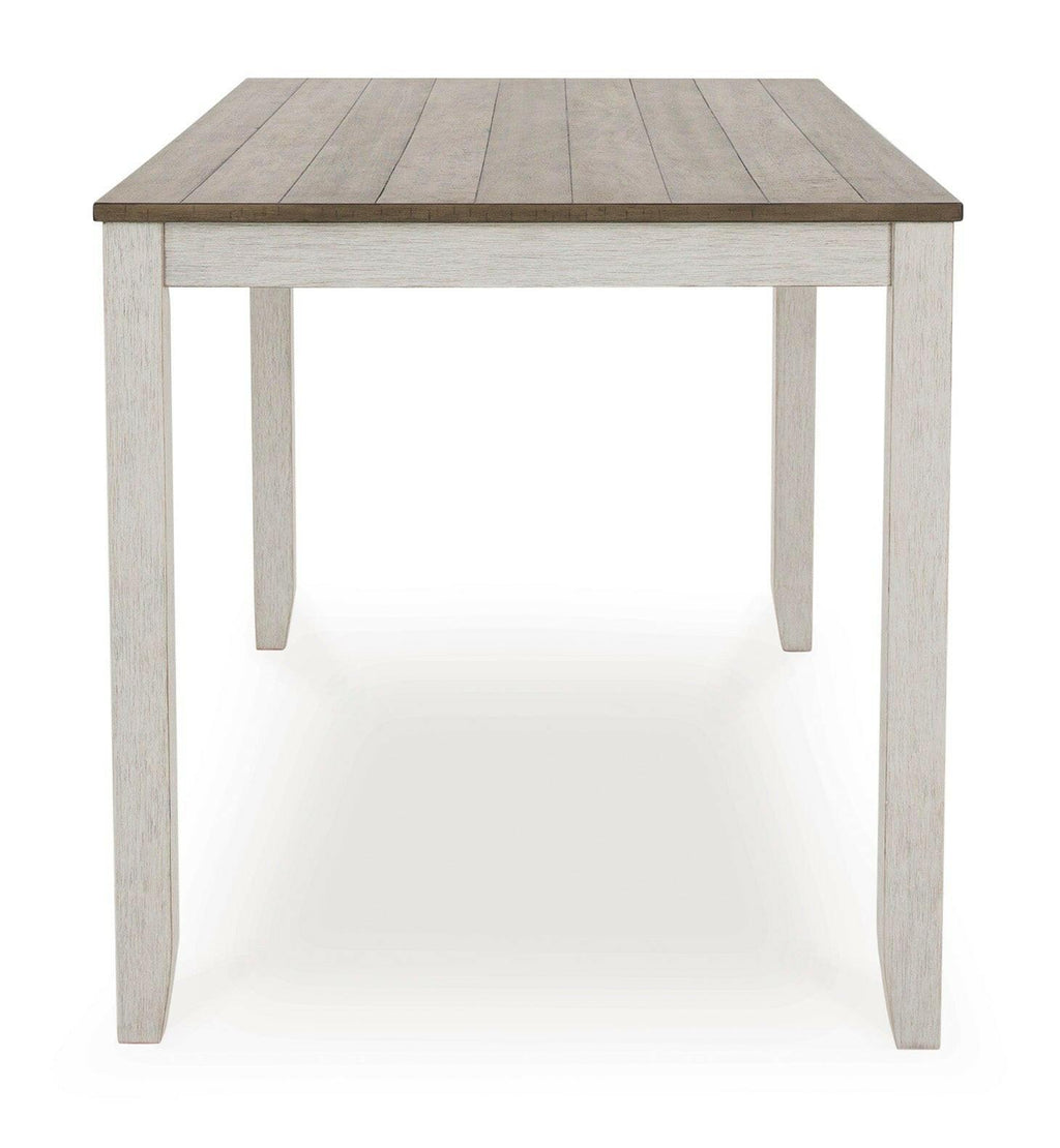 Table de comptoir et 6 chaises Skempton D394-423