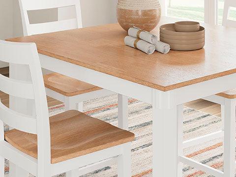 Table et 4 chaises Gesthaven D398-223