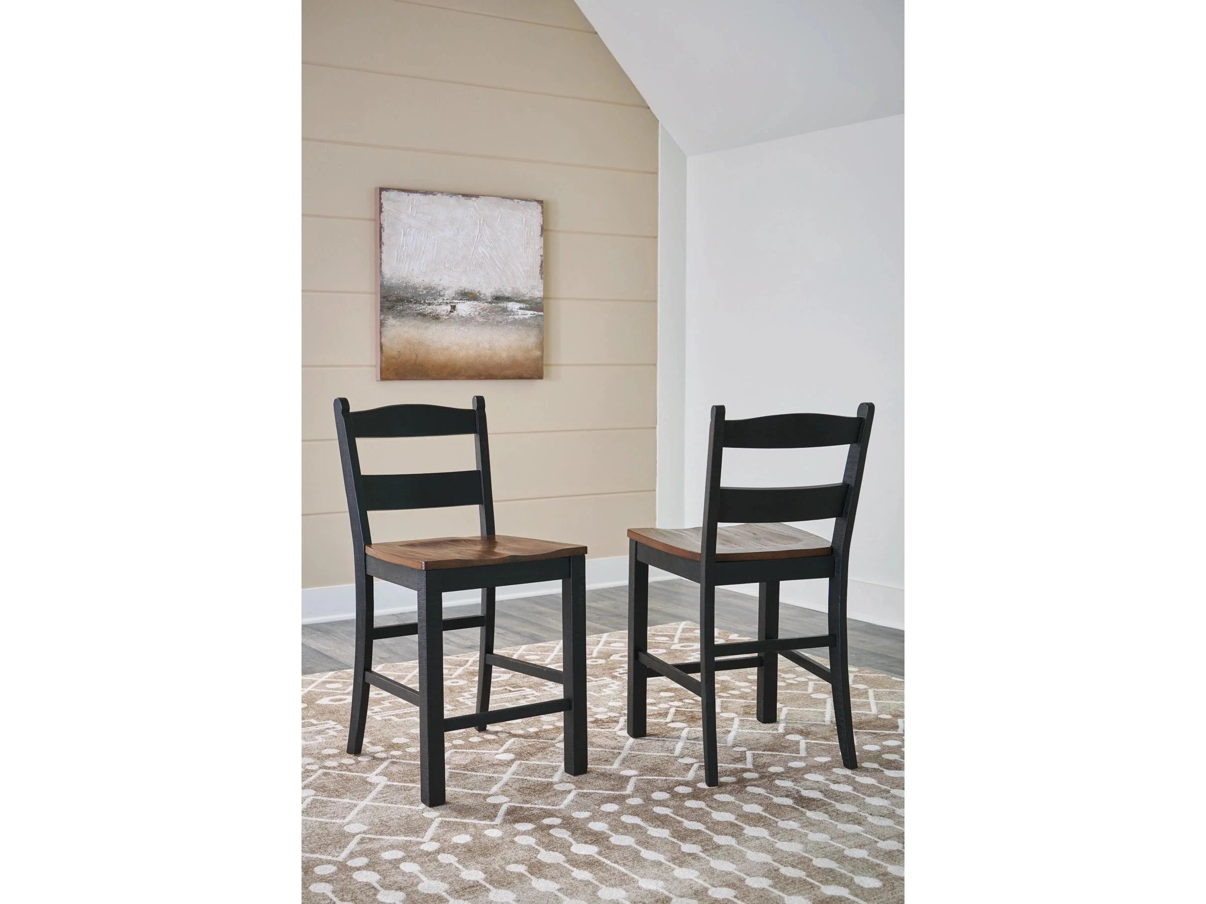 Tabouret de bar Valebeck marron D546-724