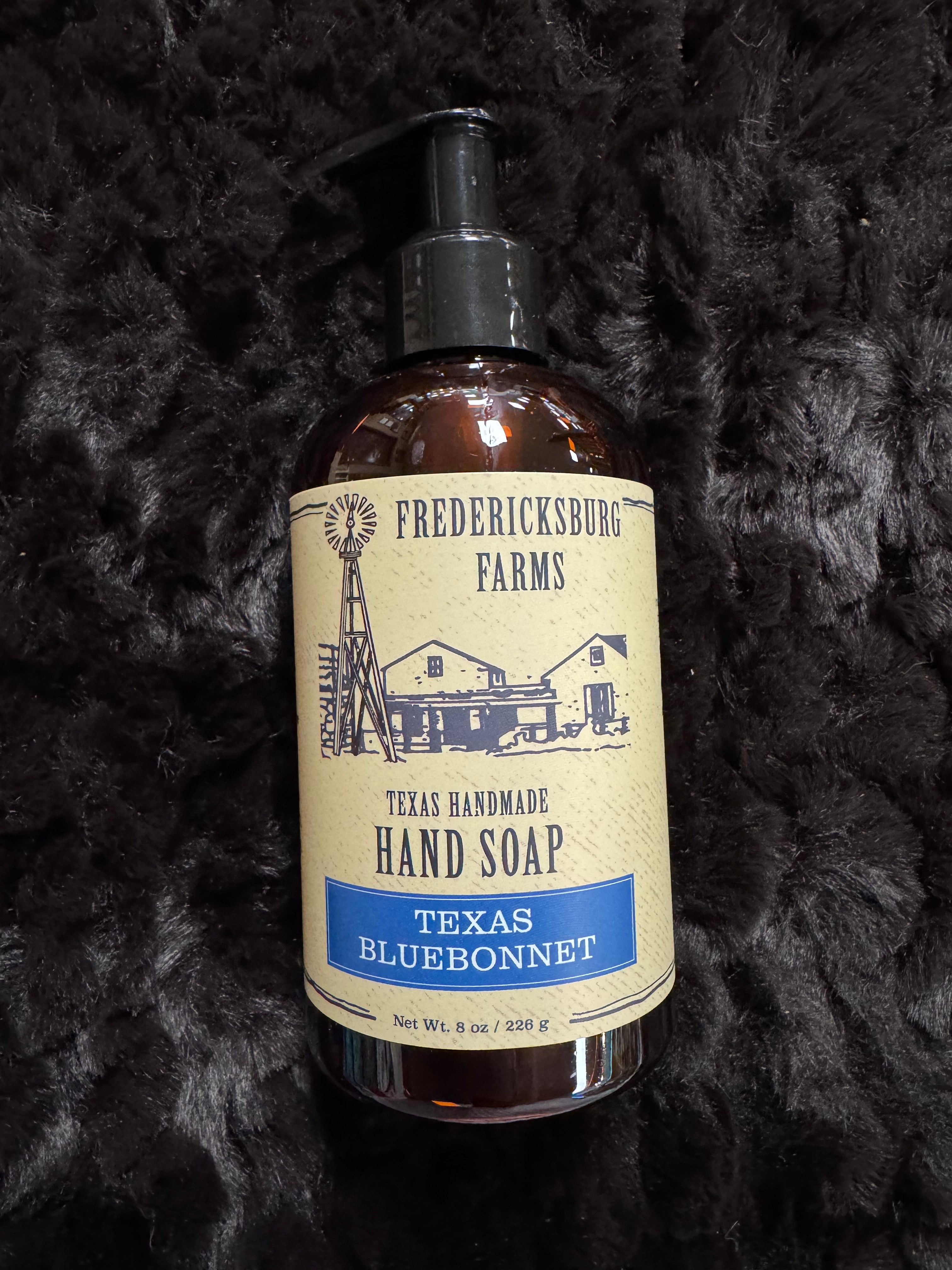 Savon pour les mains au lait de chèvre Texas Bluebonnet