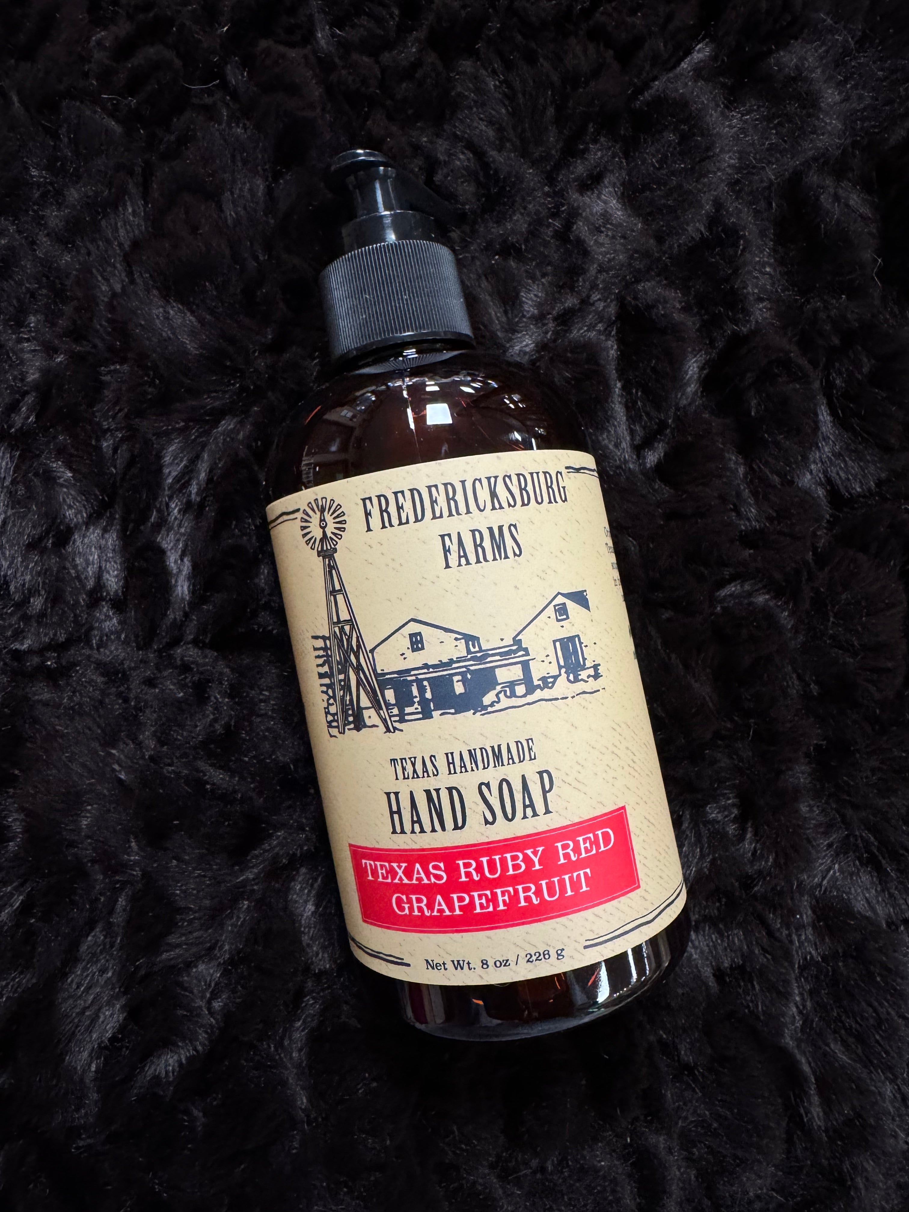 Savon pour les mains au lait de chèvre et pamplemousse rouge Texas Ruby