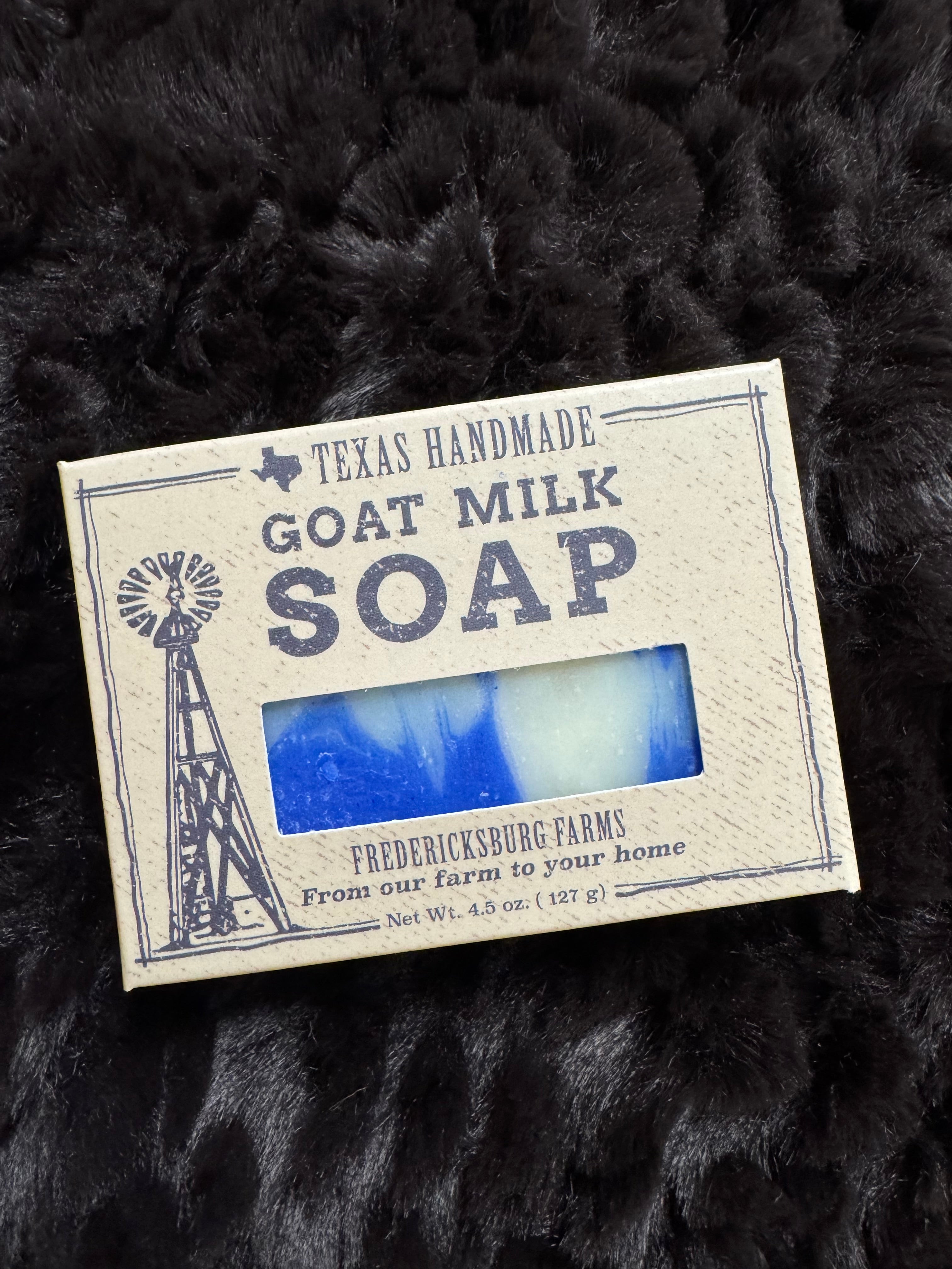 Savon au lait de chèvre Texas Bluebonnet