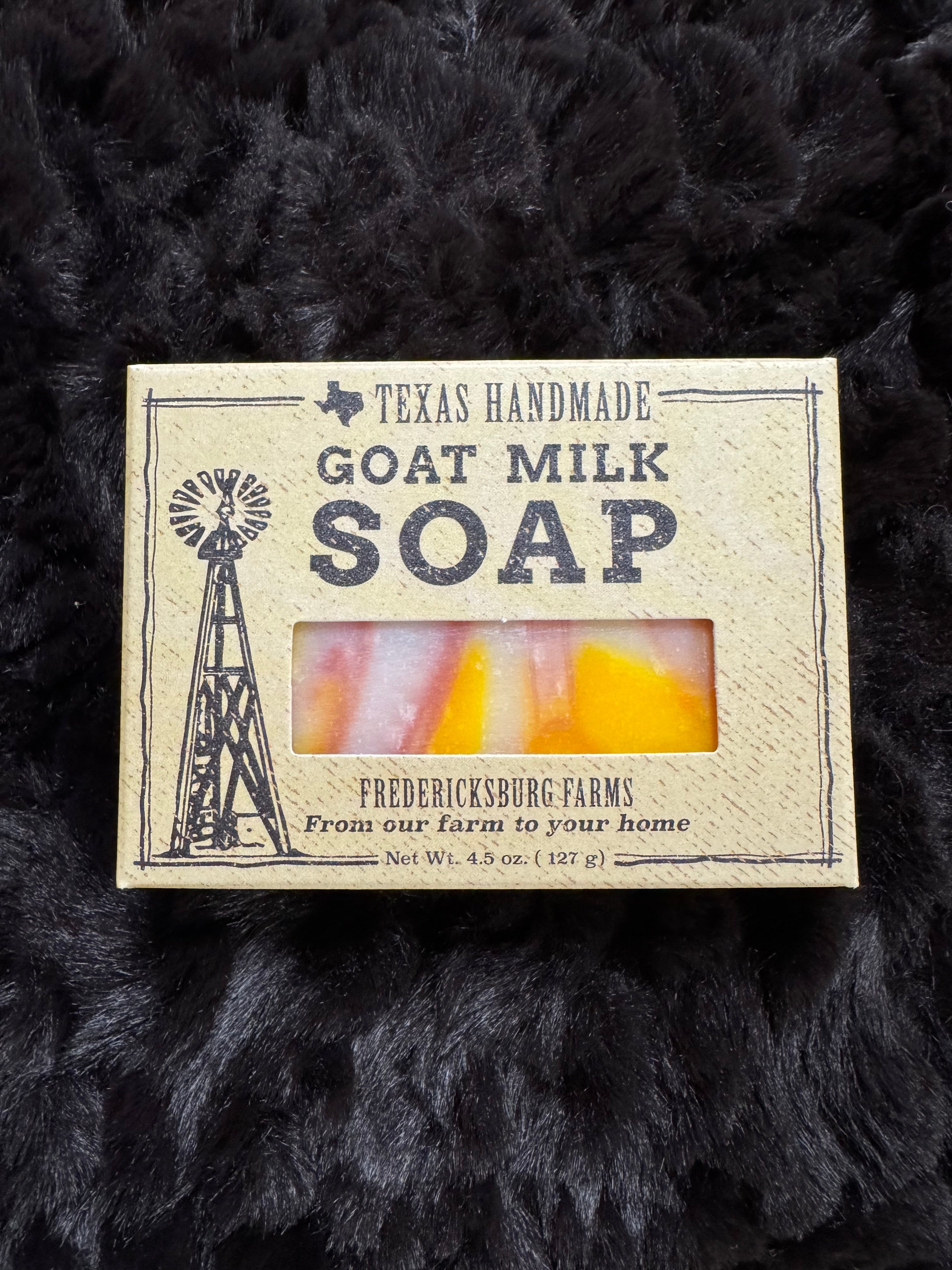 Savon au lait de chèvre Texas Ruby Red Grapefruit