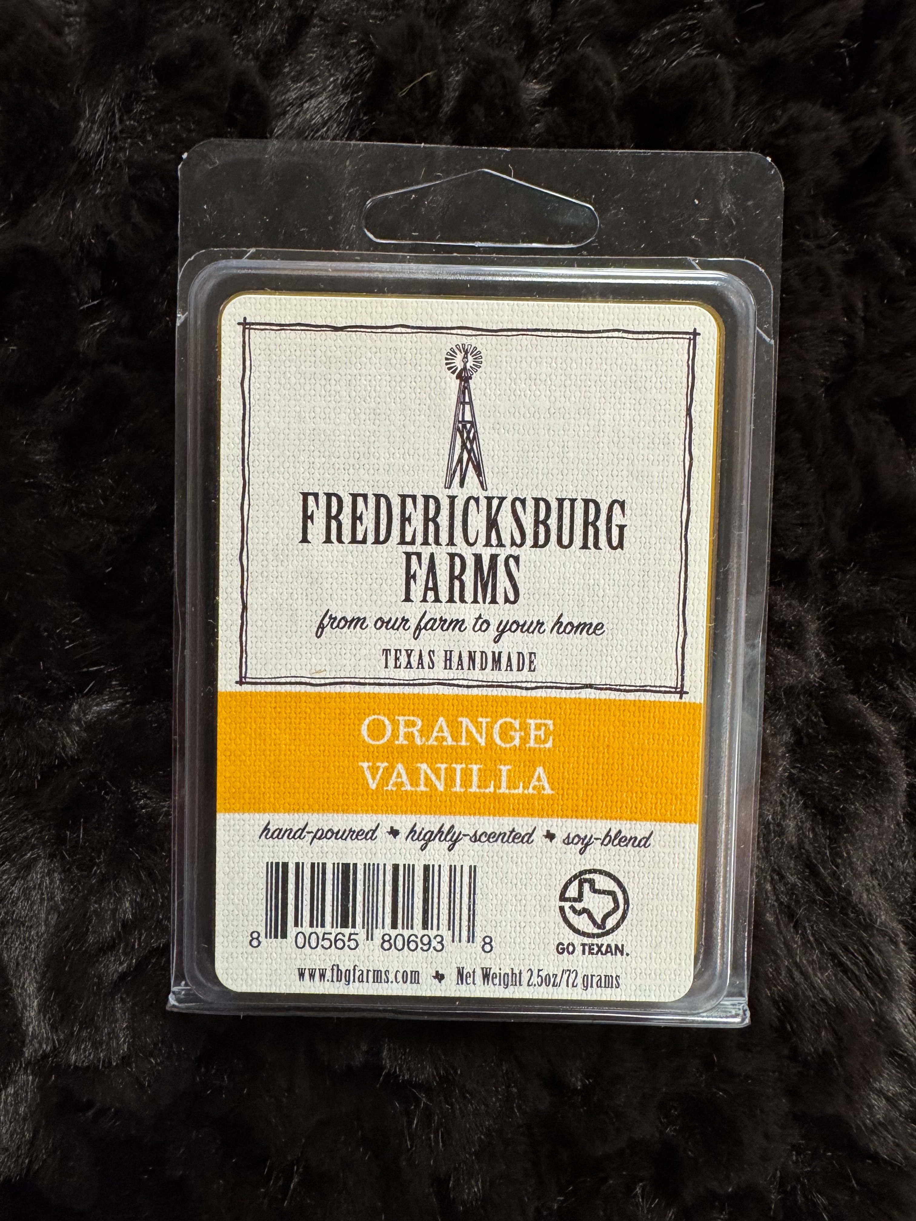 Cire fondante à l'orange et à la vanille 2,5 oz