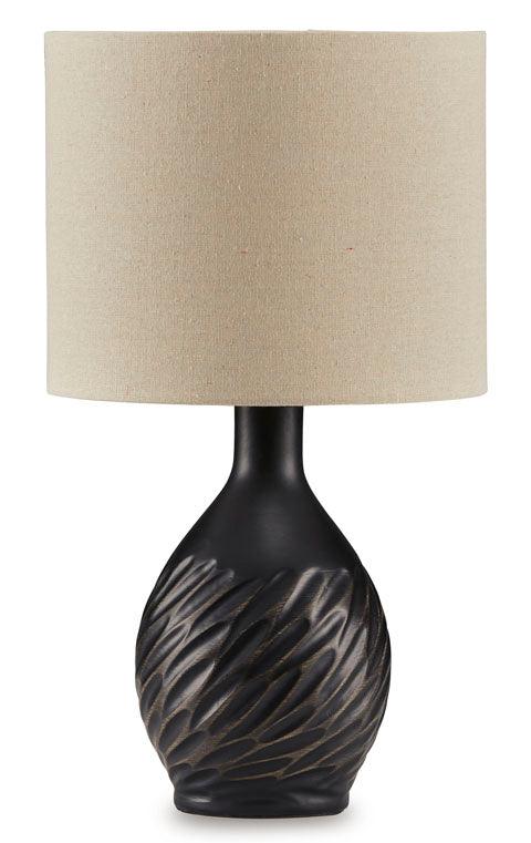 Lampe Garinton noire L180184