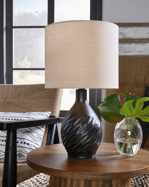 Lampe Garinton noire L180184