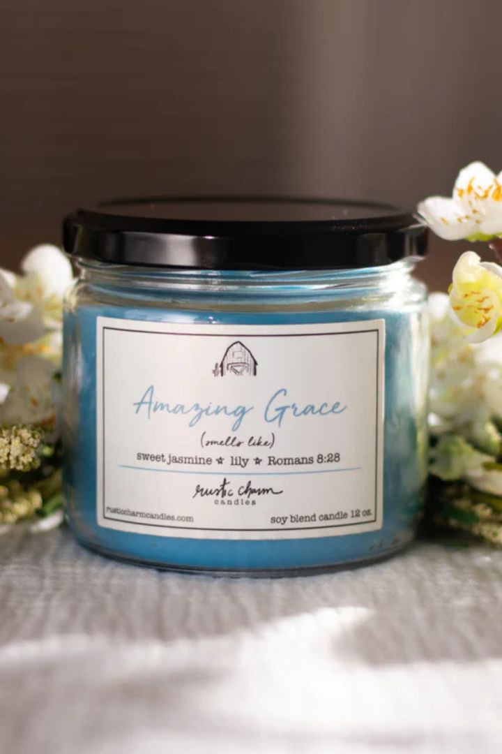 Bougie Rustic Charm Amazing Grace 12 oz