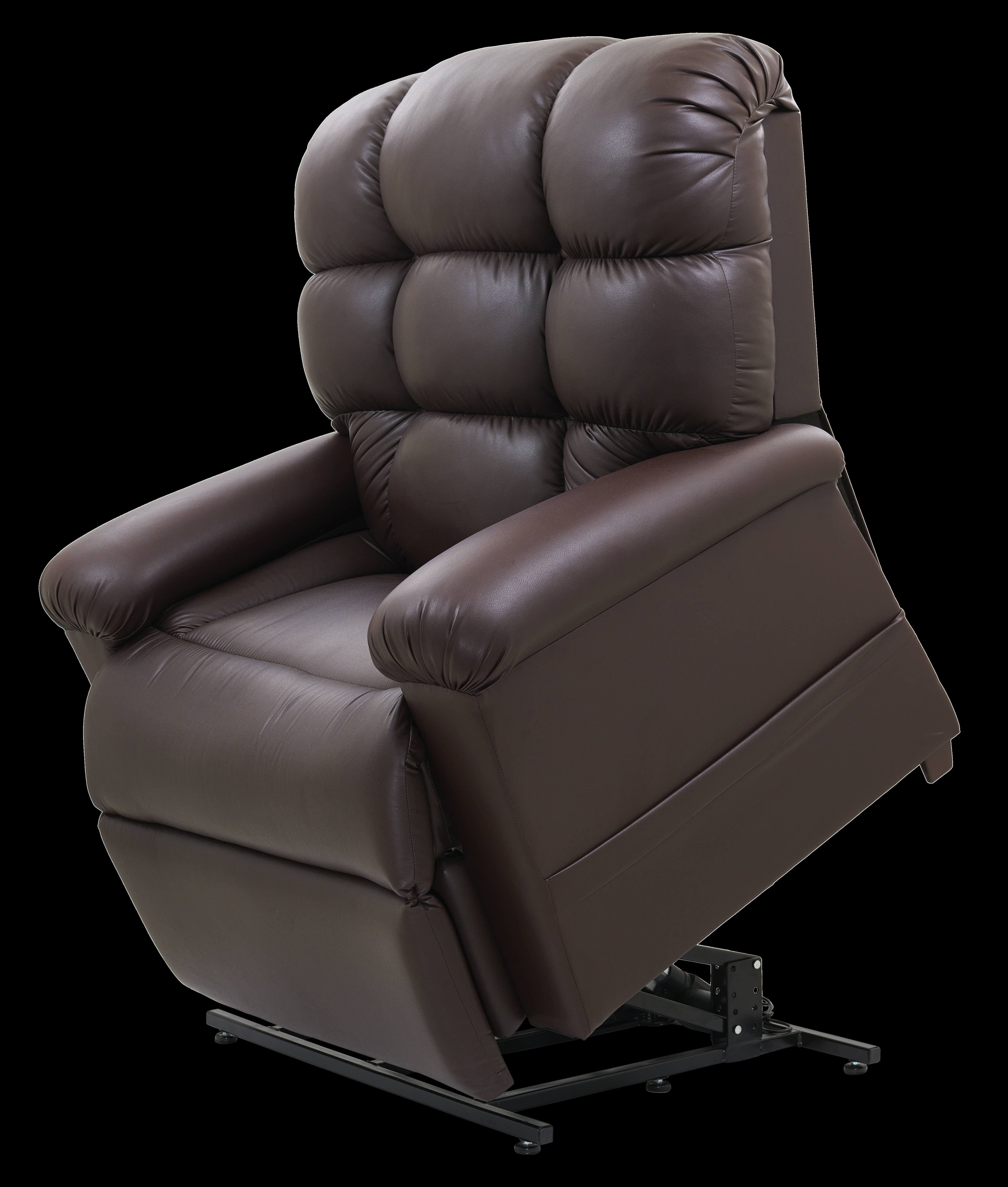 Fauteuil releveur Vega Medium Large Brisa Coffee Bean UC556-MLA-DST-UCB