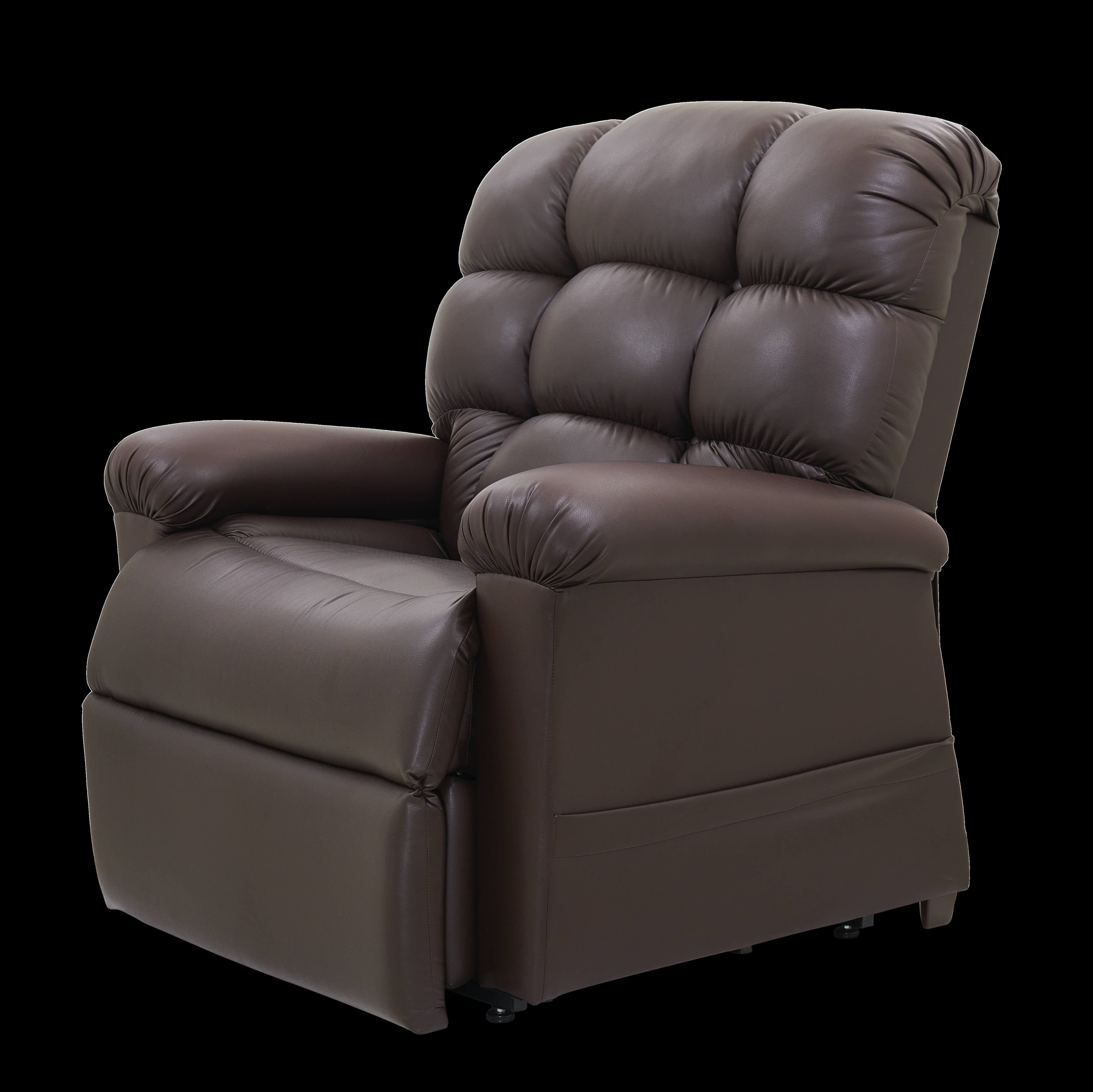 Fauteuil releveur Vega Medium Large Brisa Coffee Bean UC556-MLA-DST-UCB