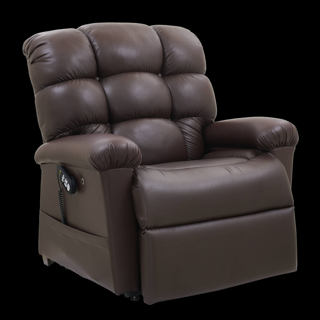 Fauteuil releveur Vega Medium Large Brisa Coffee Bean UC556-MLA-DST-UCB